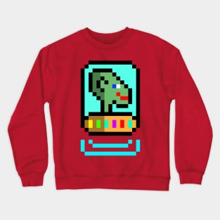 Pixel Alien Crewneck Sweatshirt